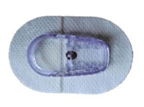 Dexcom G6 sensor with patch