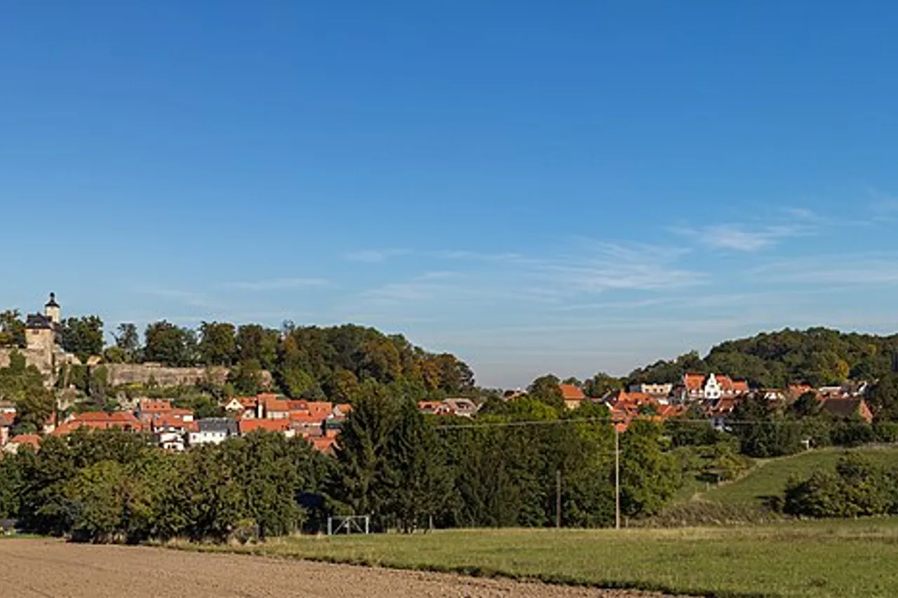 View of Burg Ranis