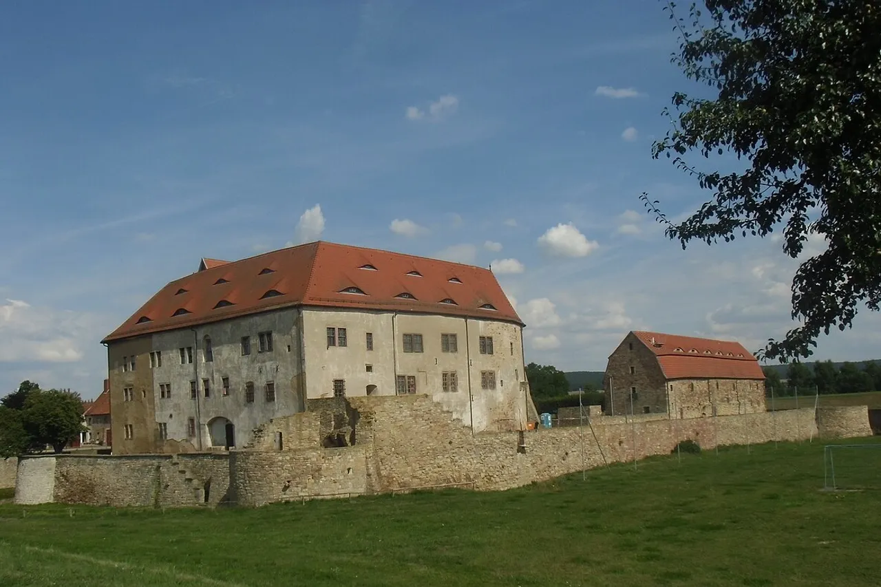 View of Wasserburg Heldrungen
