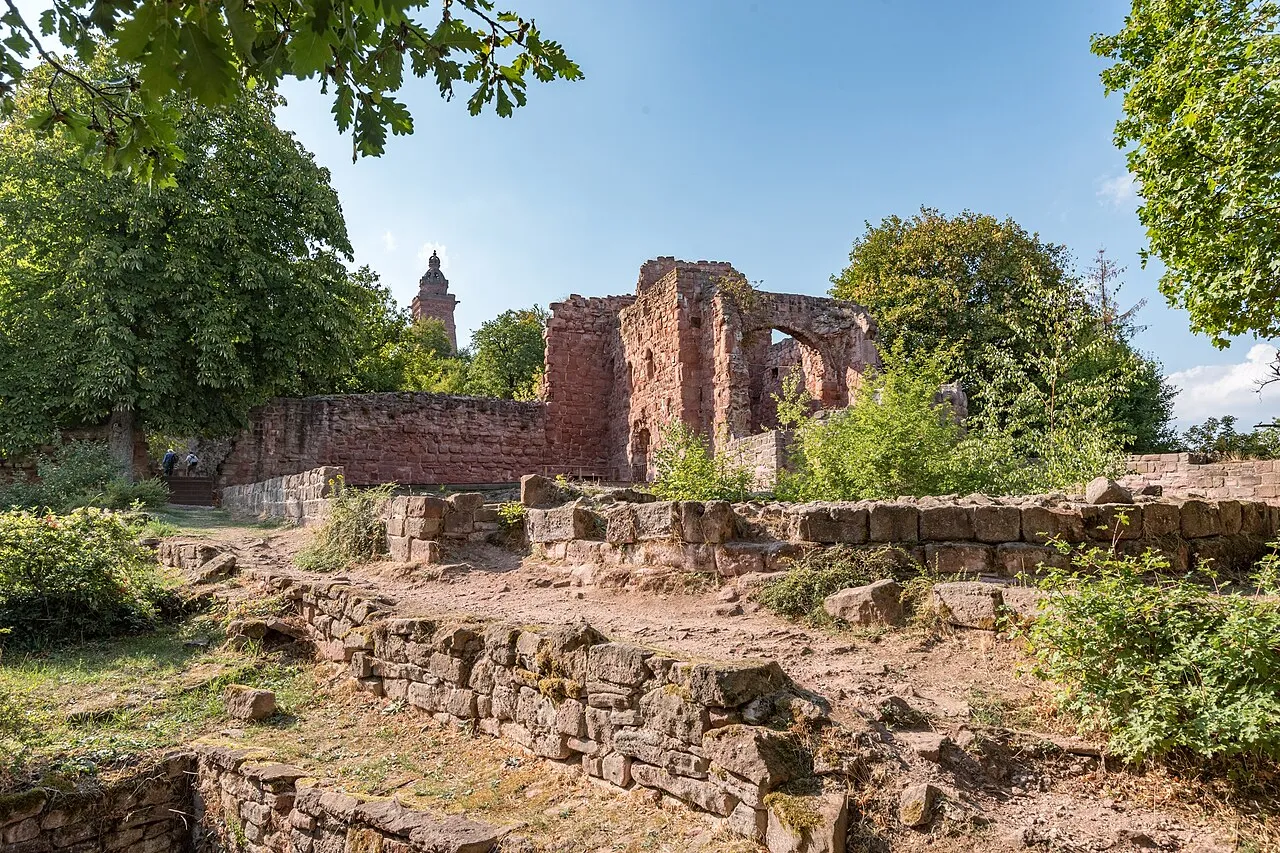 View of Reichsburg Kyffhausen