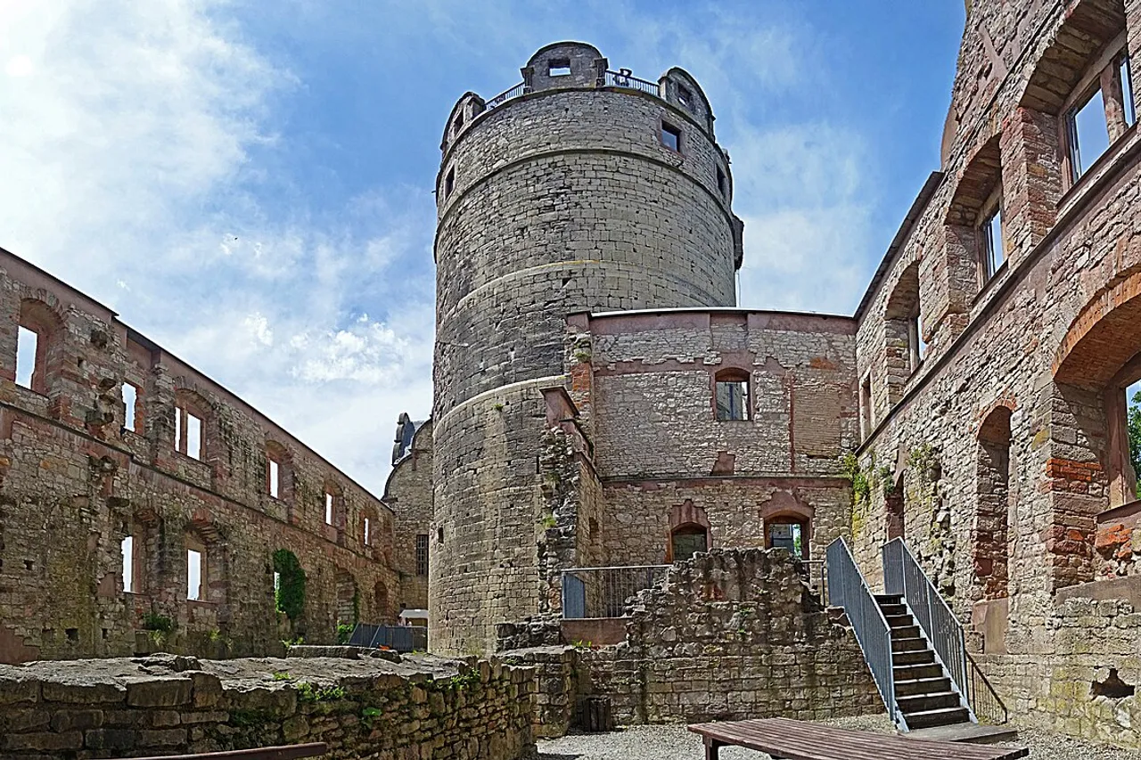 View of Oberschloss Kranichfeld