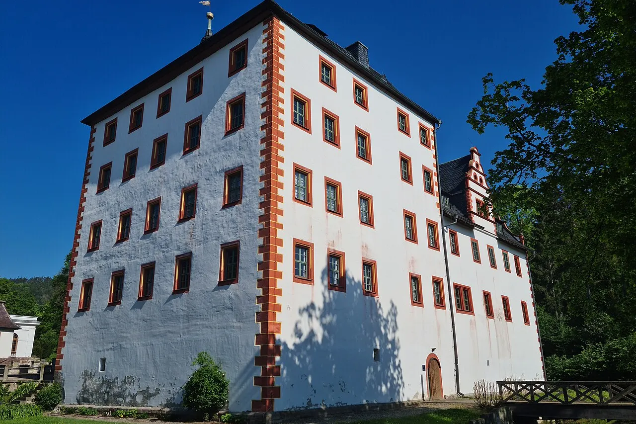 View of Schloss Kochberg