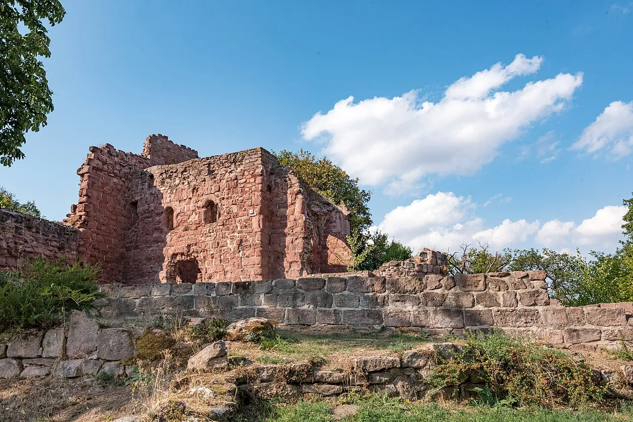 View of Reichsburg Kyffhausen
