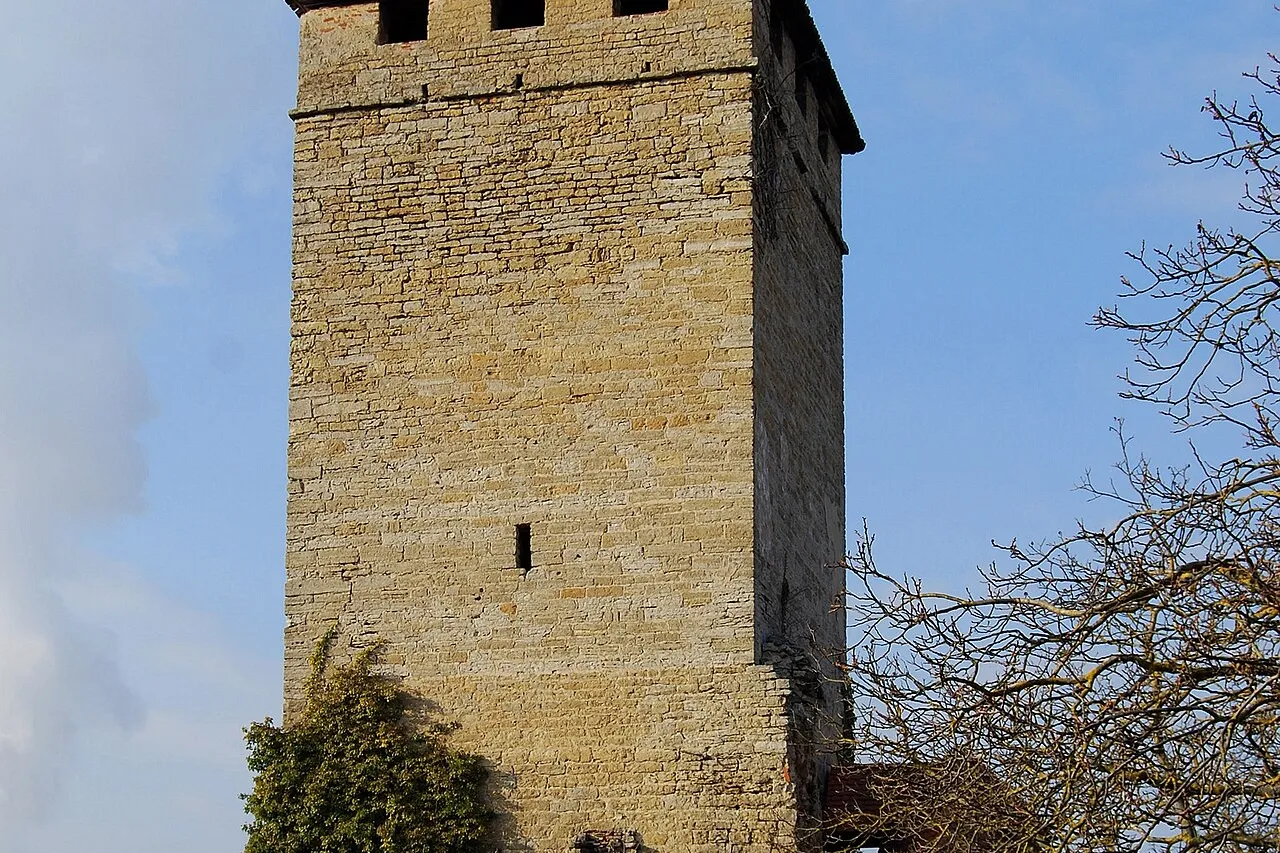 View of Burgruine Liebenstein