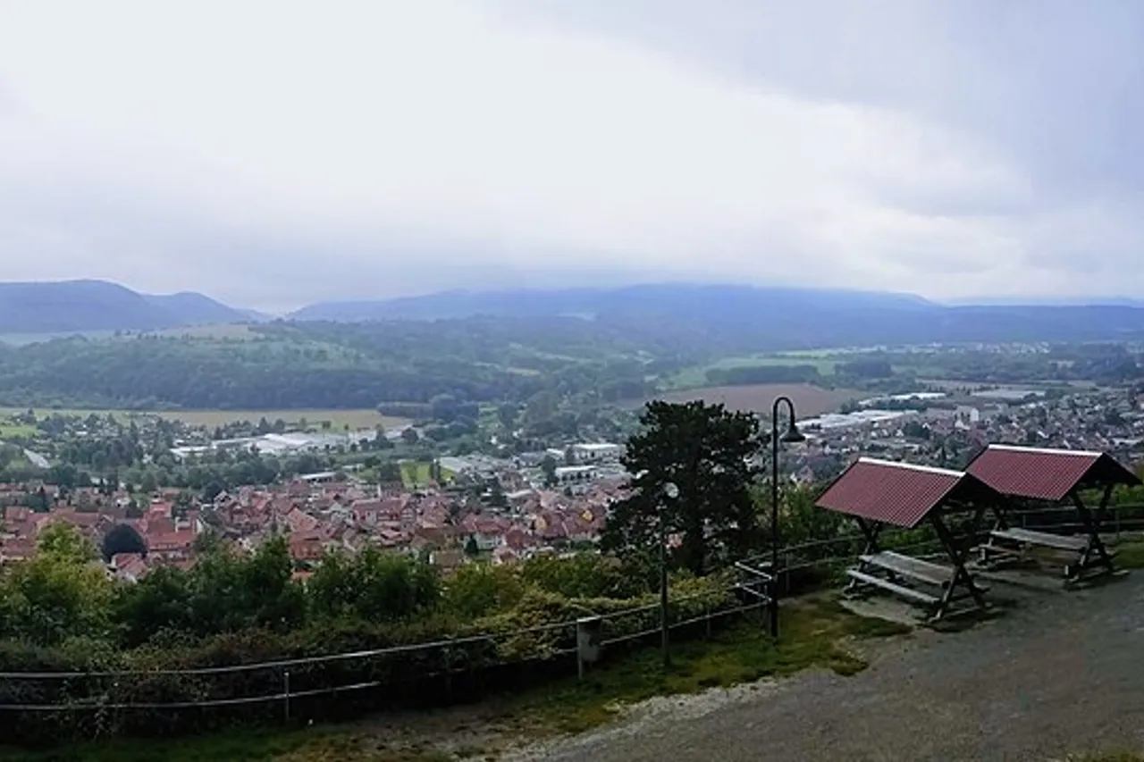 View of Burg Normannstein