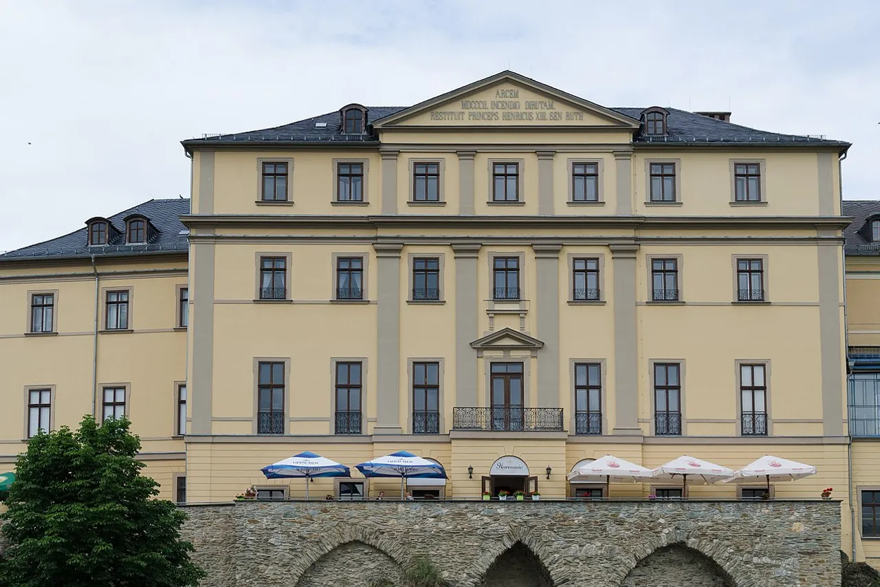 View of Unteres Schloss Greiz
