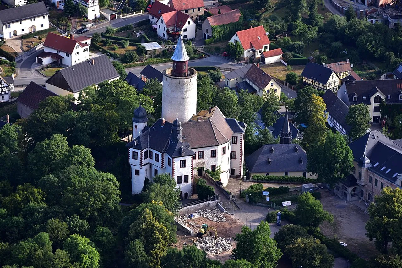 View of Burg Posterstein