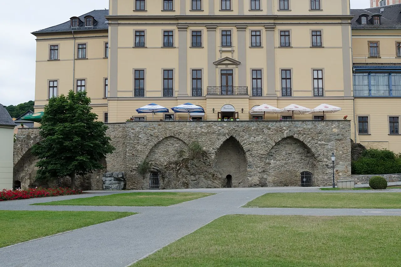 View of Unteres Schloss Greiz