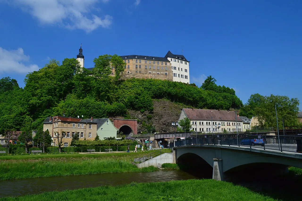 View of Oberes Schloss Greiz