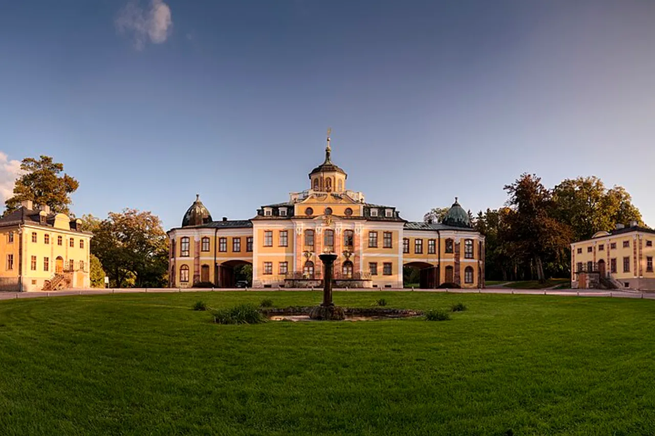 View of Schloss Belvedere Weimar