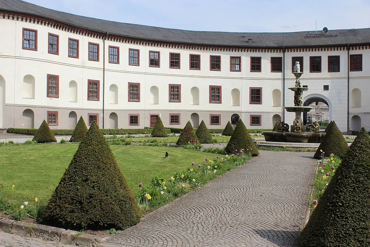 View of Schloss Elisabethenburg