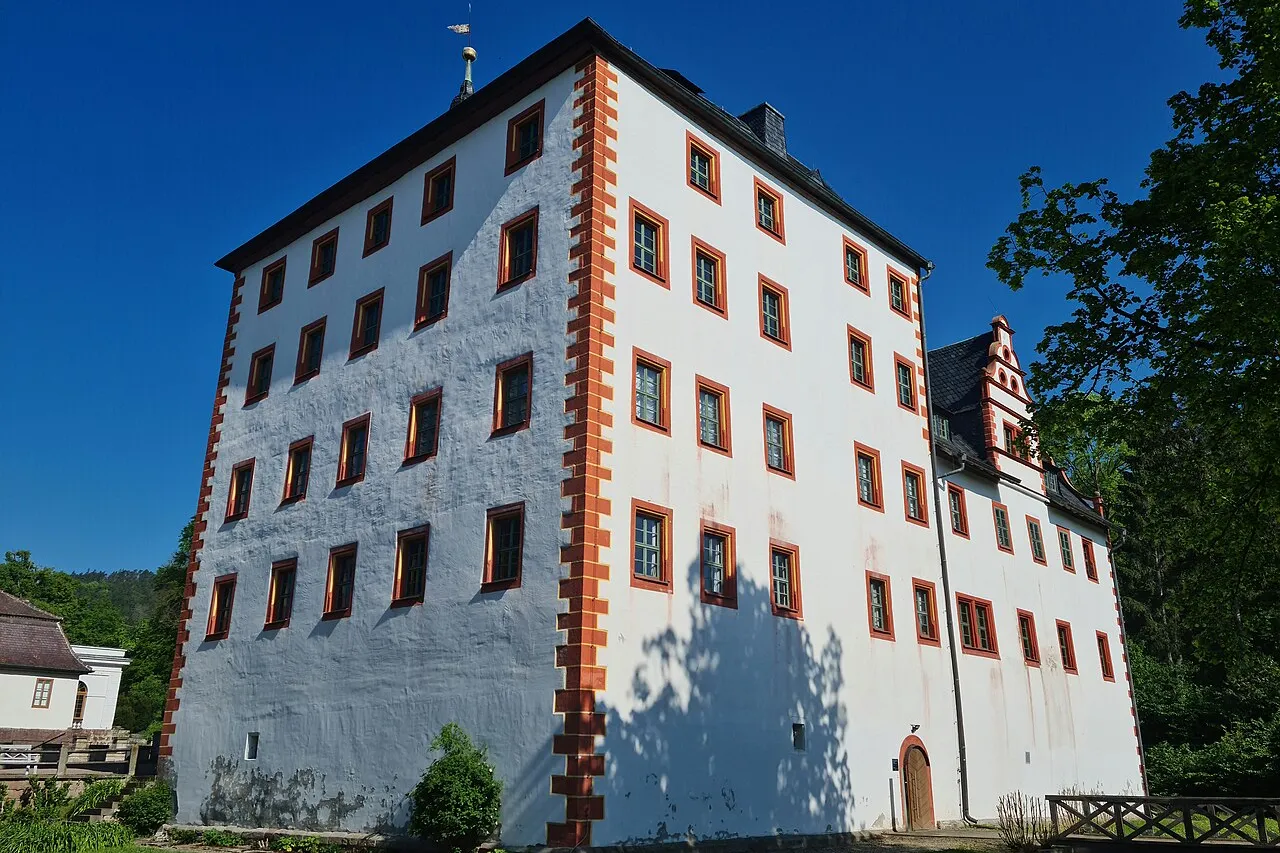 View of Schloss Kochberg