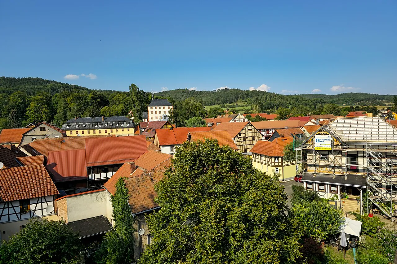 View of Schloss Kochberg