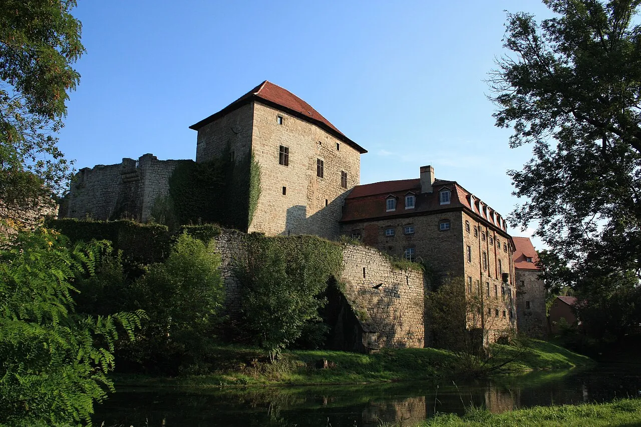 View of Wasserburg Kapellendorf
