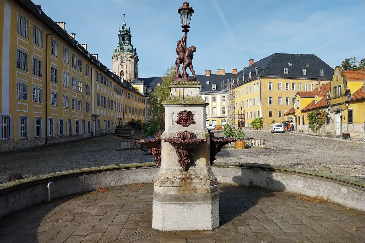 View of Schloss Heidecksburg