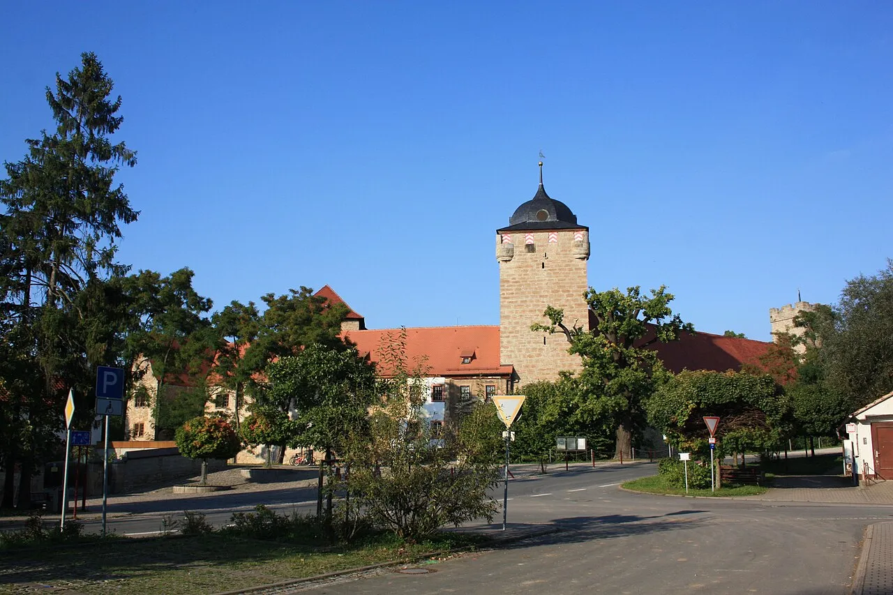View of Wasserburg Kapellendorf