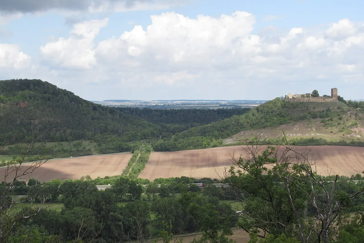View of Burgruine Gleichen