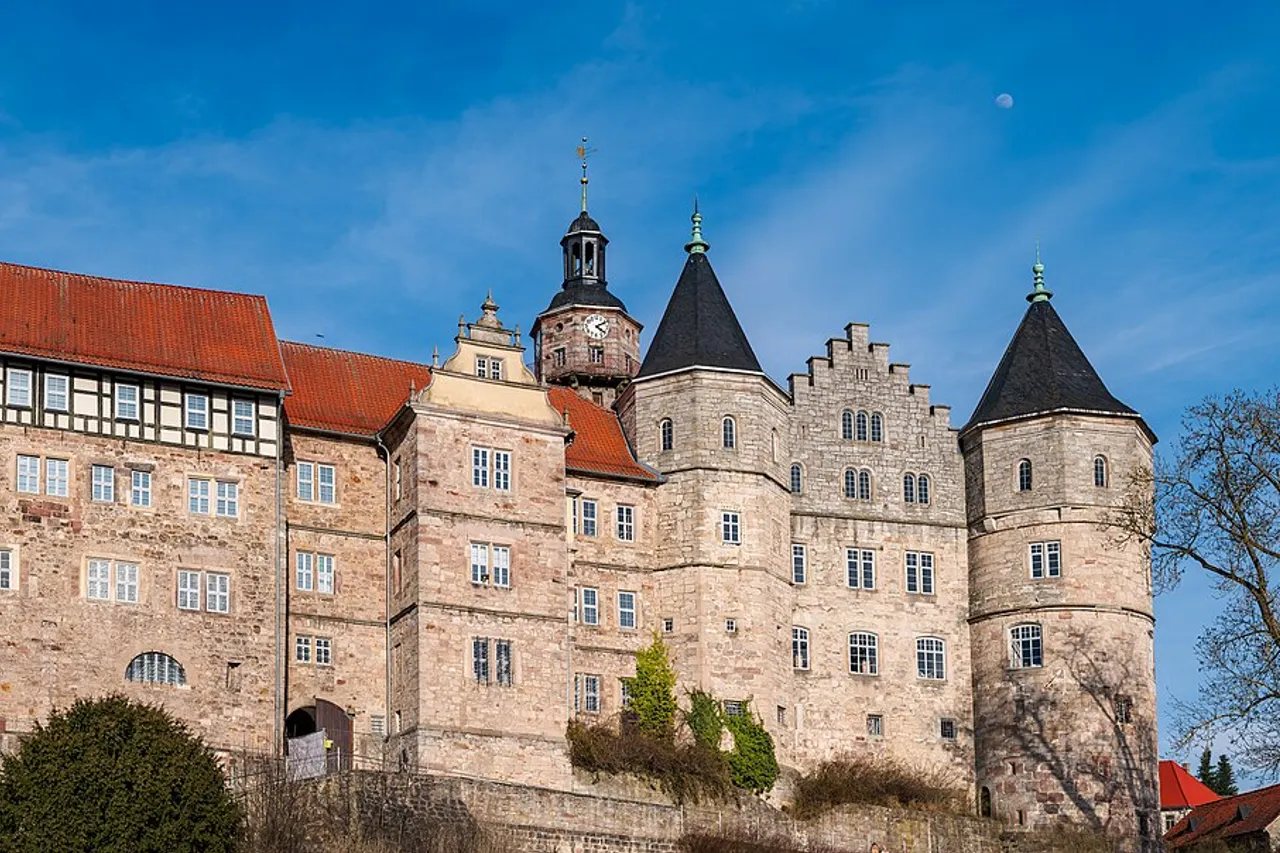 View of Schloss Bertholdsburg