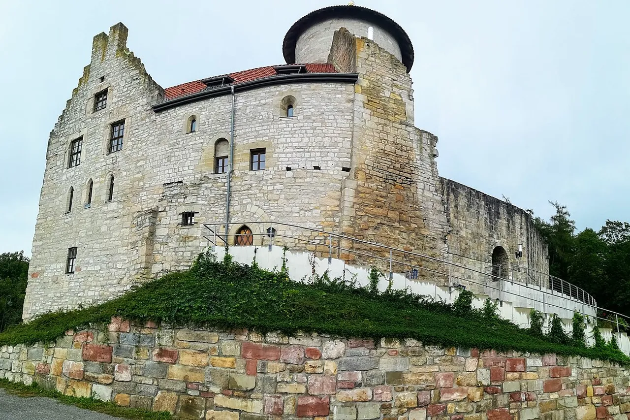 View of Burg Normannstein
