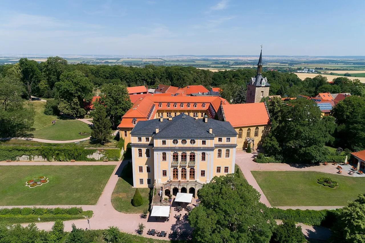 View of Schloss Ettersburg