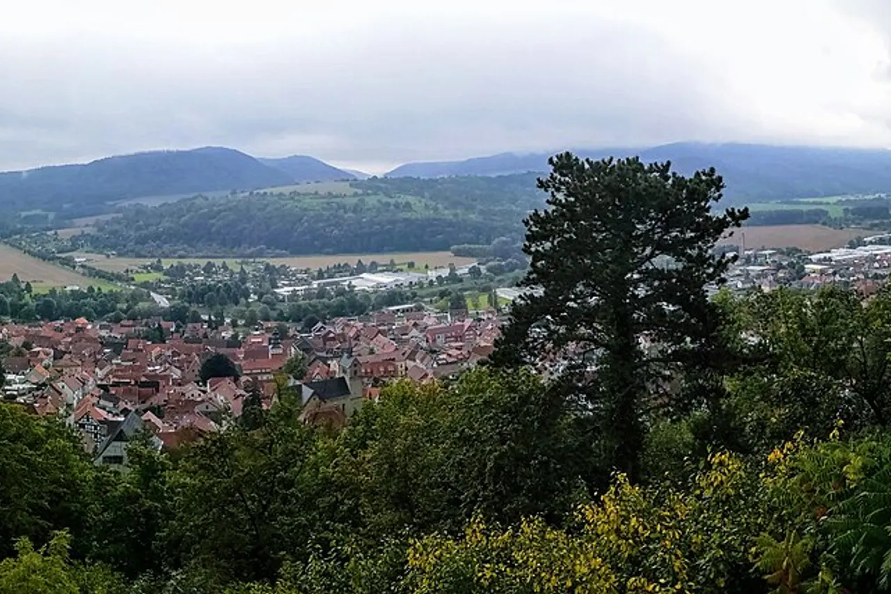 View of Burg Normannstein