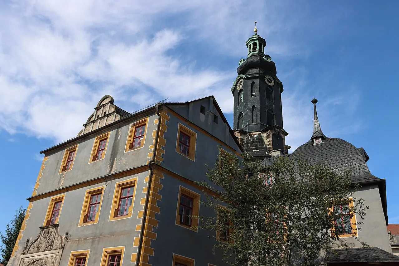 View of Ensemble Bastille am Residenzschloss Weimar