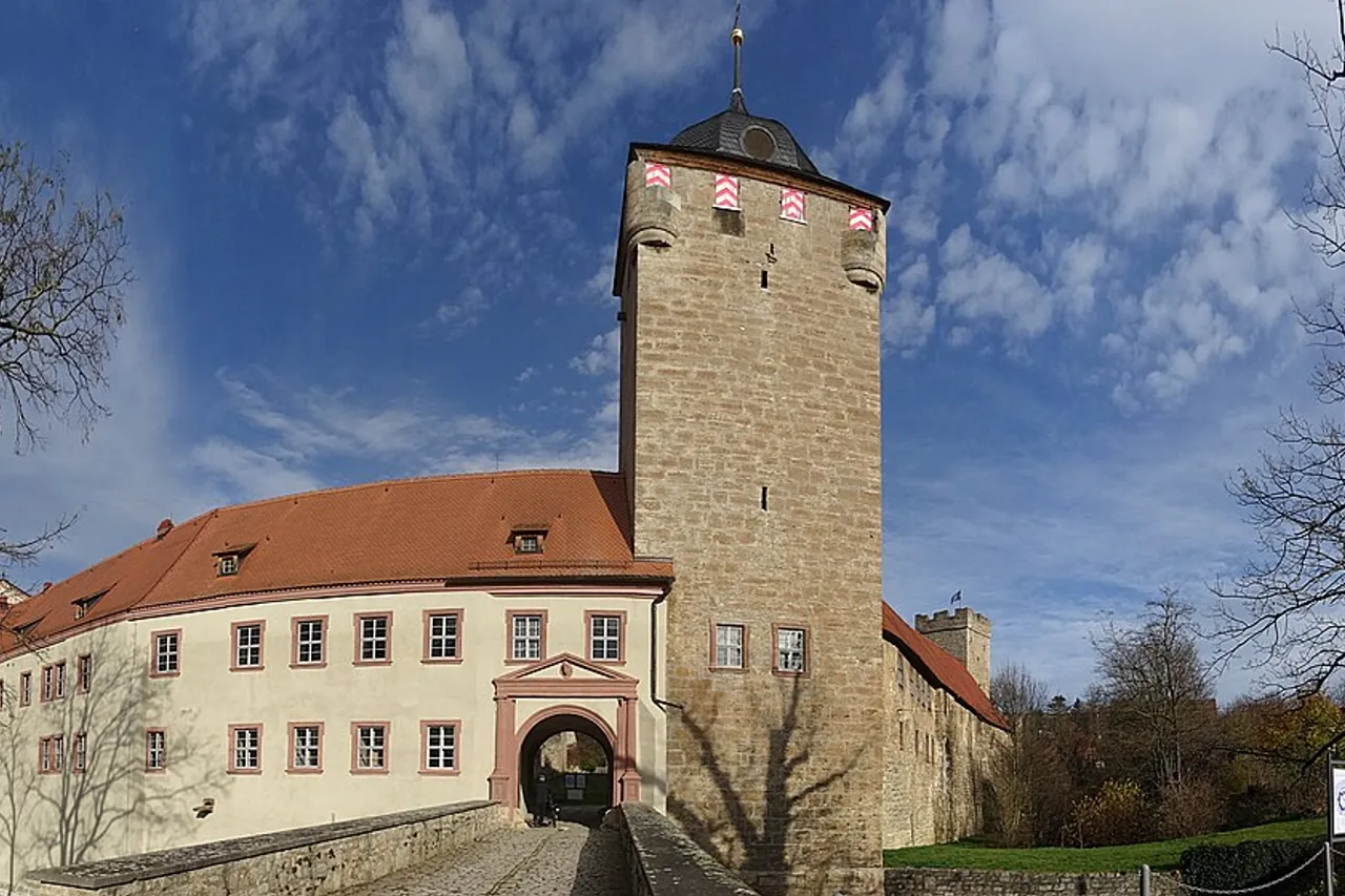View of Wasserburg Kapellendorf