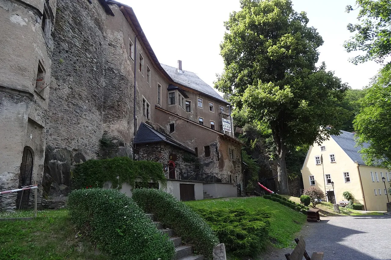 View of Schloss Wespenstein