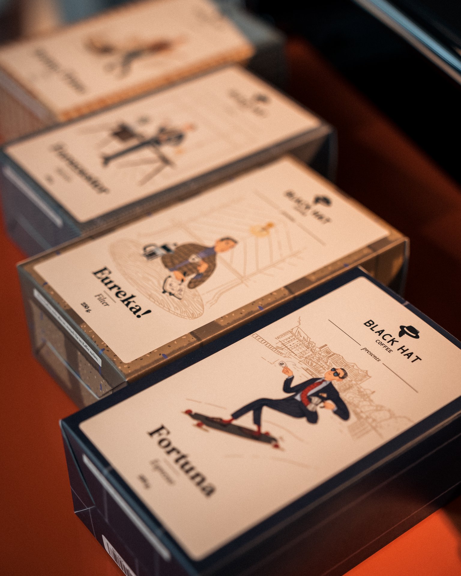 cafés de black hat coffee
