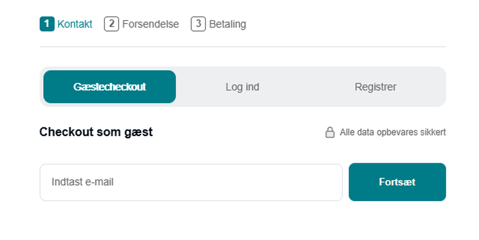 Bestil som gæst