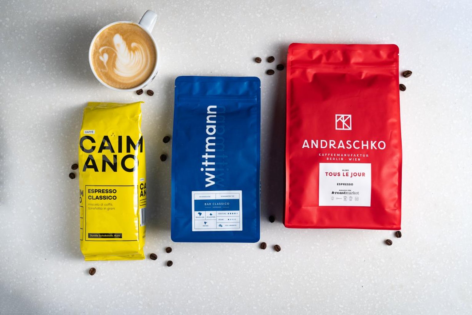wittmann caimano and andraschko coffee bag