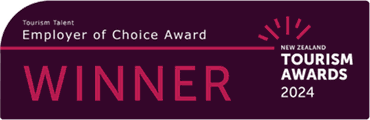 New Zealand Tourism Awards Employer of Choice Winner