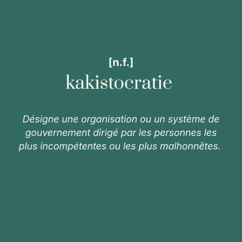Votre organisation souffre-t-elle de kakistocratie ?