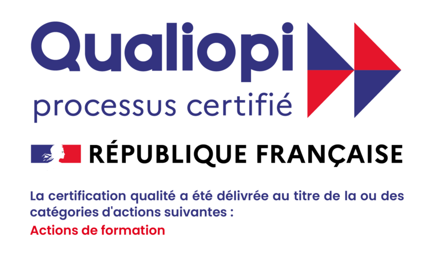 Certification Qualiopi — La certification qualité a été délivrée au titre des actions de formation
