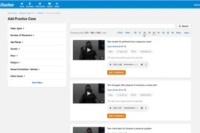 Course and module configuration in Skillsetter