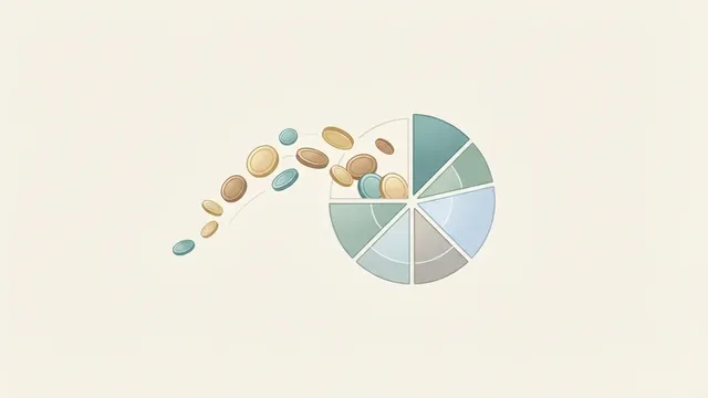 Illustration of steady monthly mutual fund investing