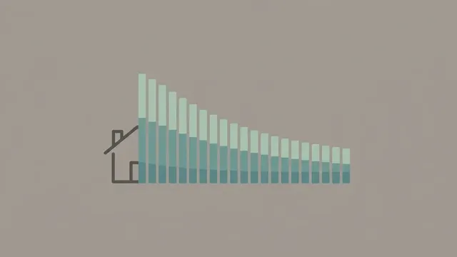 Illustration of mortgage interest over the life of a loan