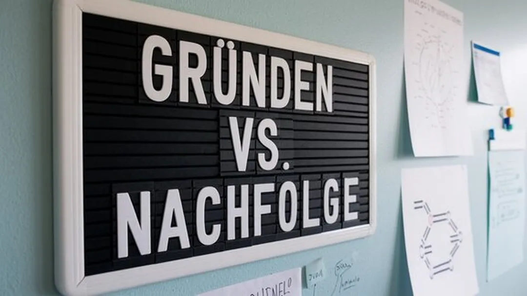 Gründen vs. Nachfolge – warum die Nachfolge oft die bessere Wahl ist