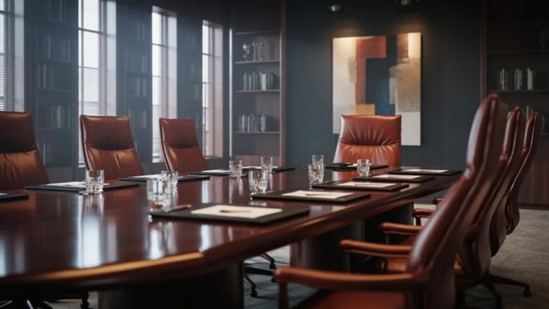 Eleganter Besprechungsraum
