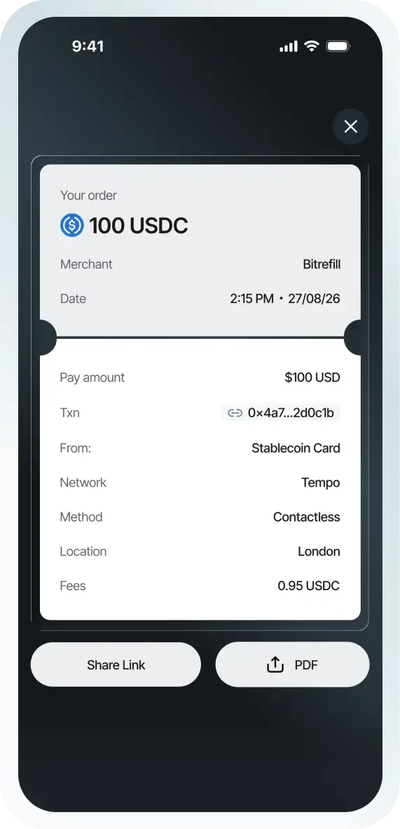 defi.com/stablecoin-card/receipt-UI-dark