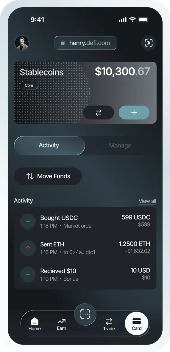 defi.com/help-support/stablecoin-account-UI-dark