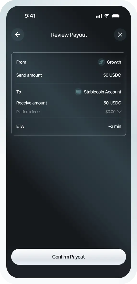 defi.com/yield/review-payout-UI-dark