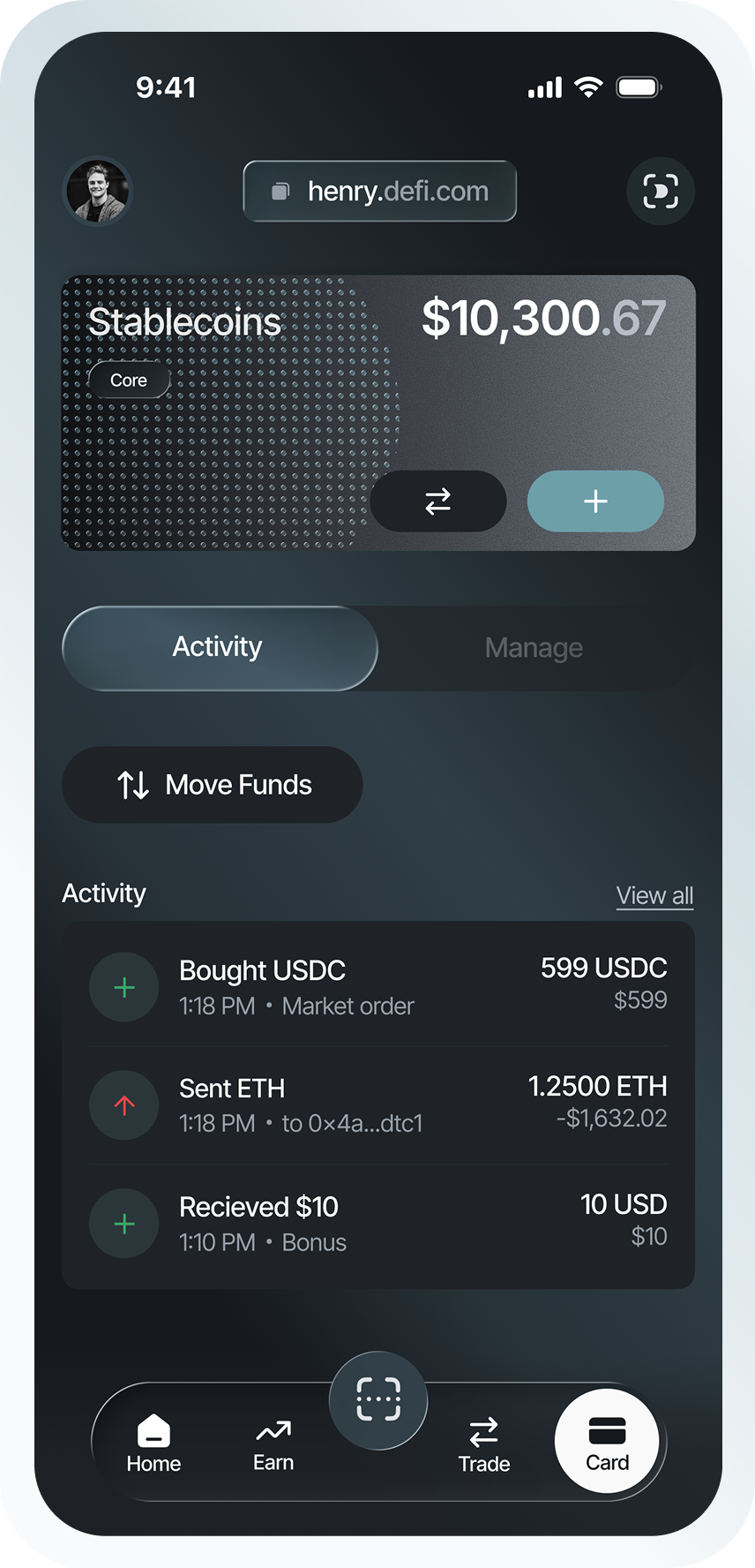 Accounts and balances.