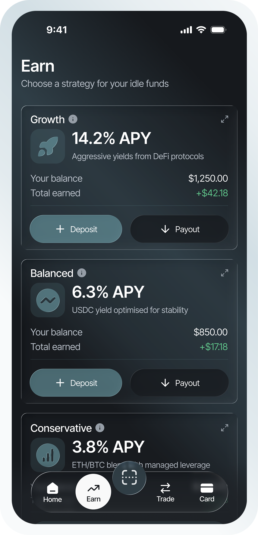 Simple access to the best in Defi.