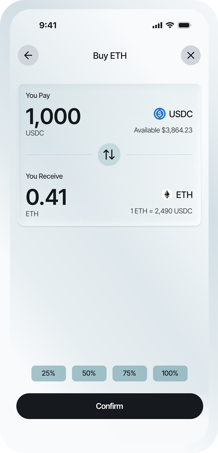 Moving money.