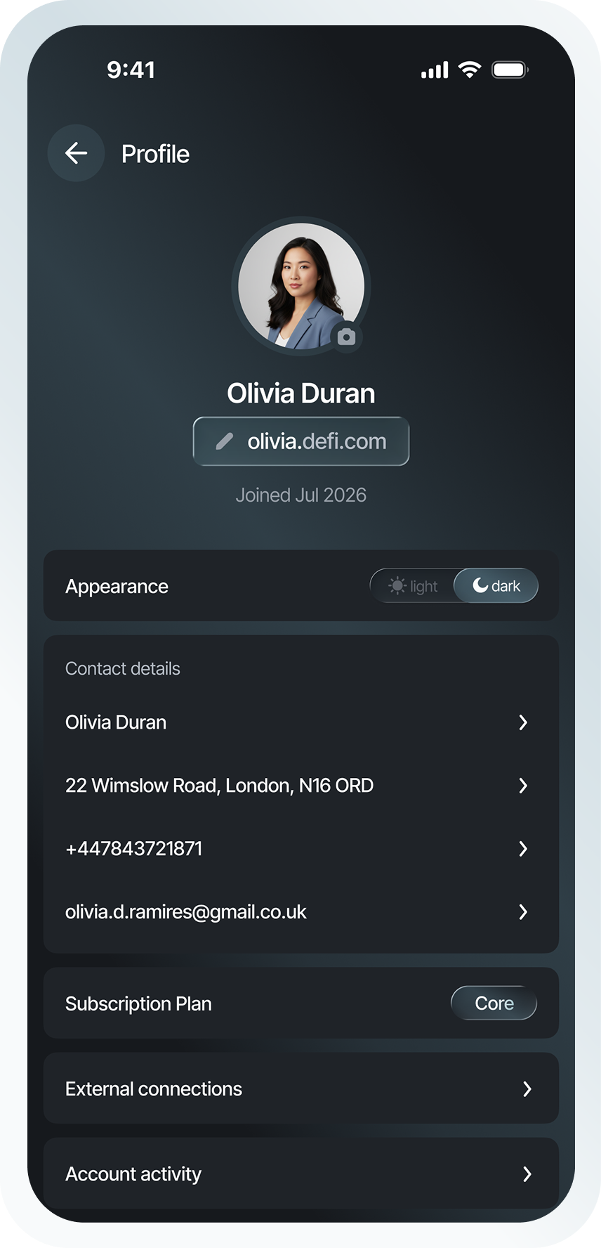 One ID, everywhere through defi.com