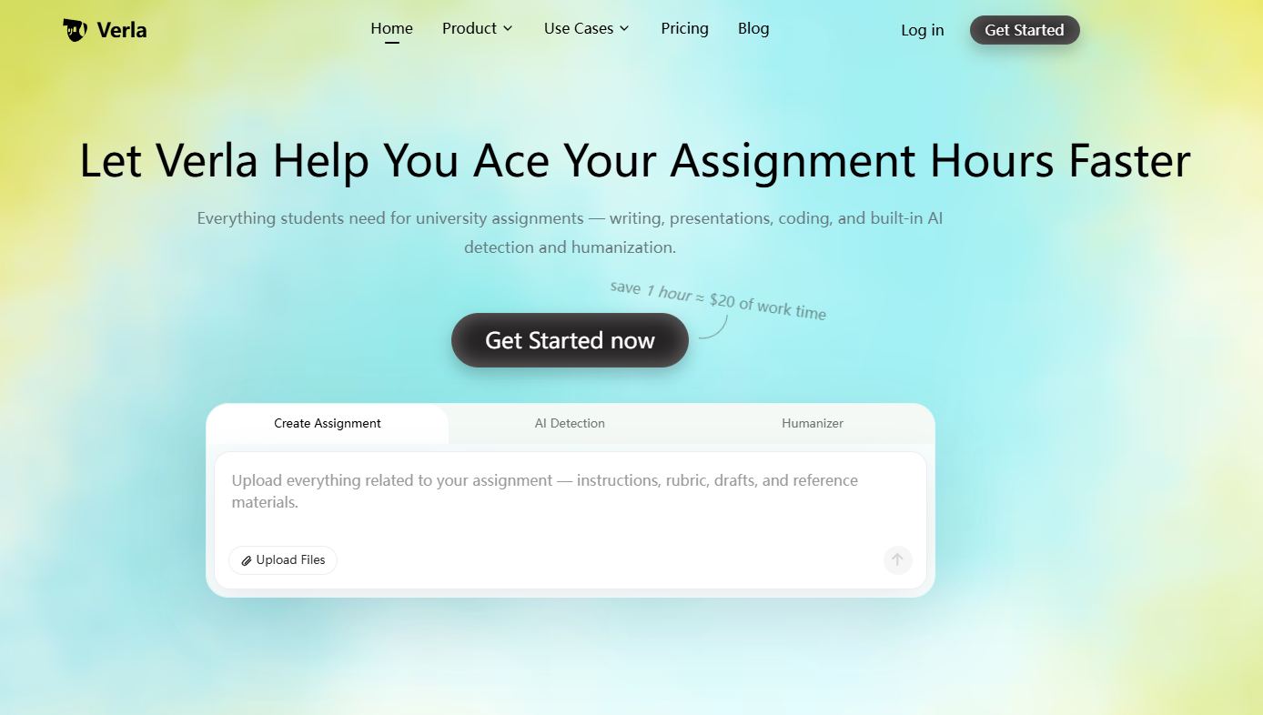 Verla Best Overall AI Essay Writer