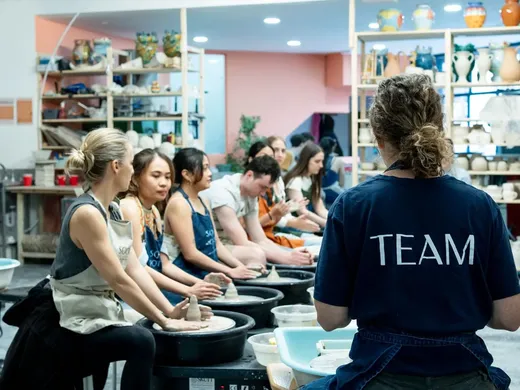6-Week Beginner Wheel Course (L1) at Social Pottery