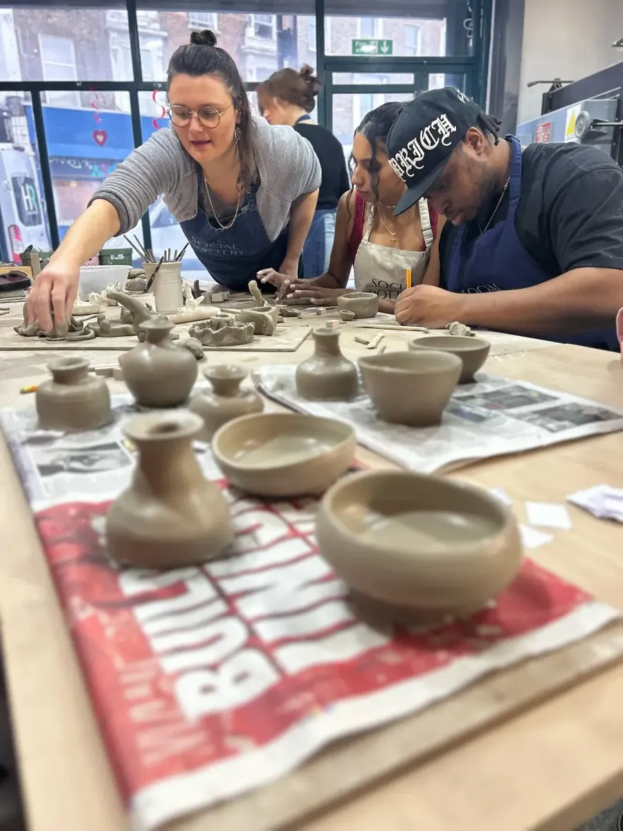 Hand-building & Wheel Taster at Social Pottery