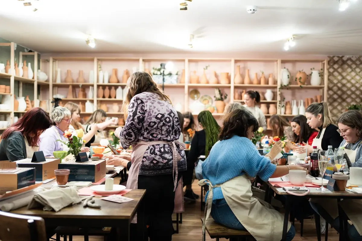 Late Night Pottery Painting — photo 2